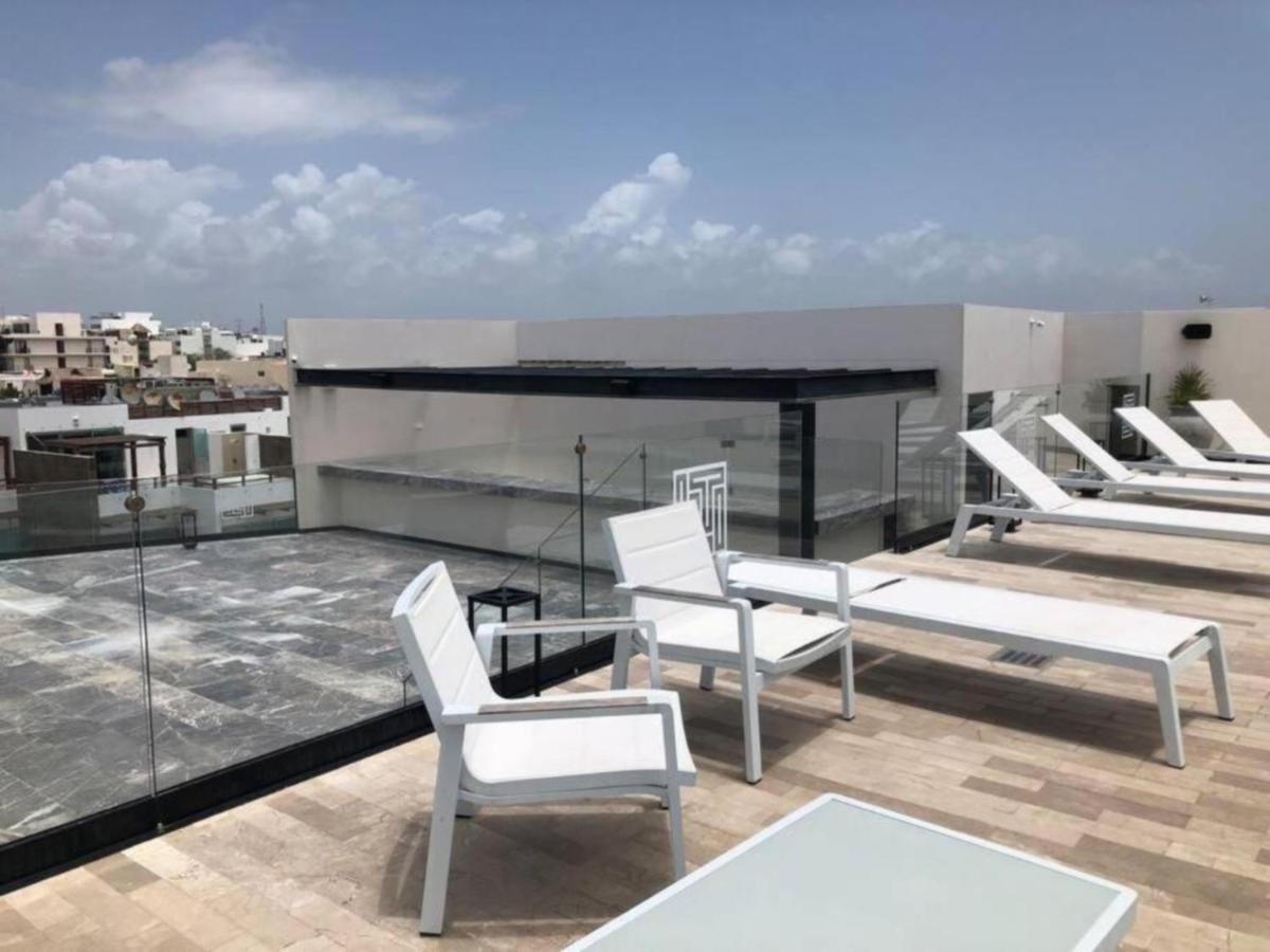 Deluxe Aparment Whit Beach & Ocean View 8 Pax Playa del Carmen Exterior foto