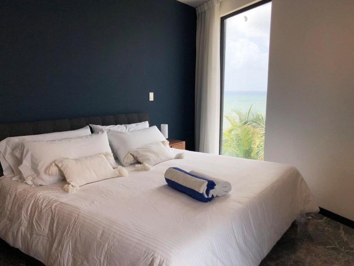 Deluxe Aparment Whit Beach & Ocean View 8 Pax Playa del Carmen Exterior foto