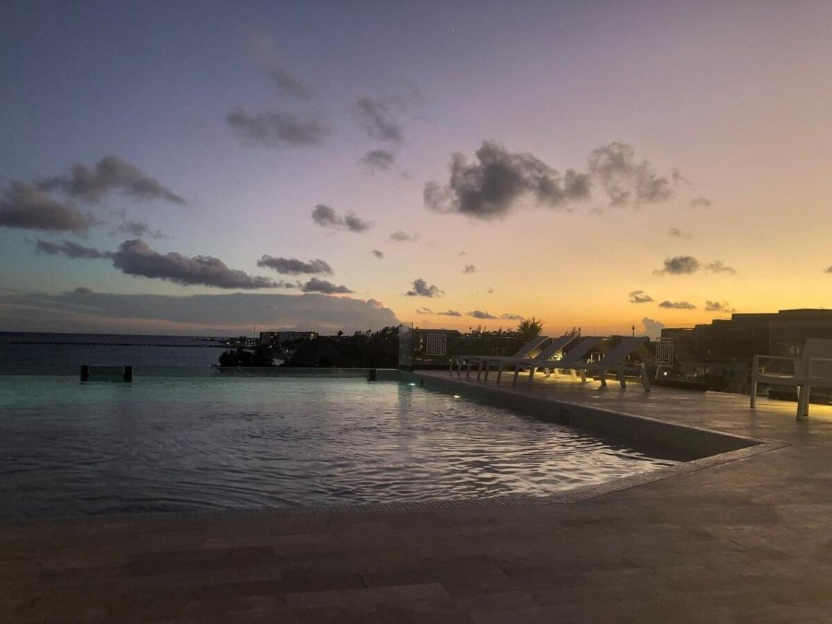 Deluxe Aparment Whit Beach & Ocean View 8 Pax Playa del Carmen Exterior foto